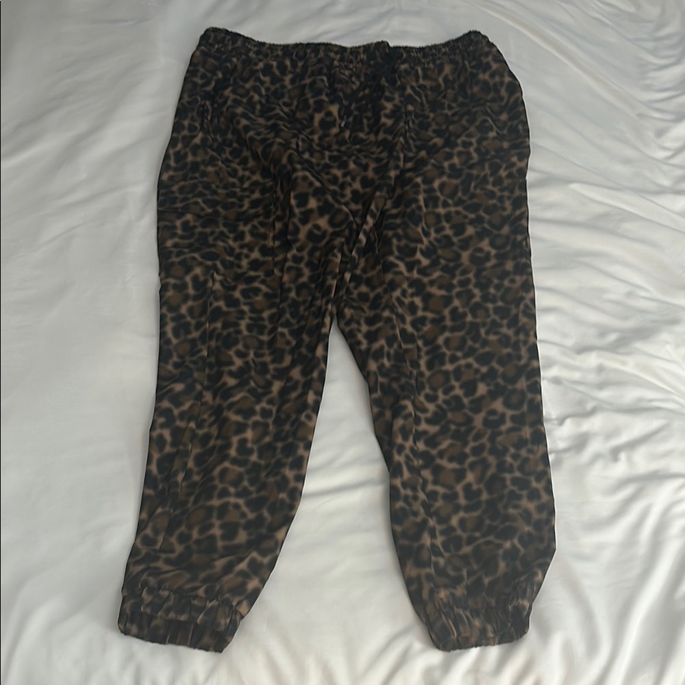 Leopard Print Zumba pants